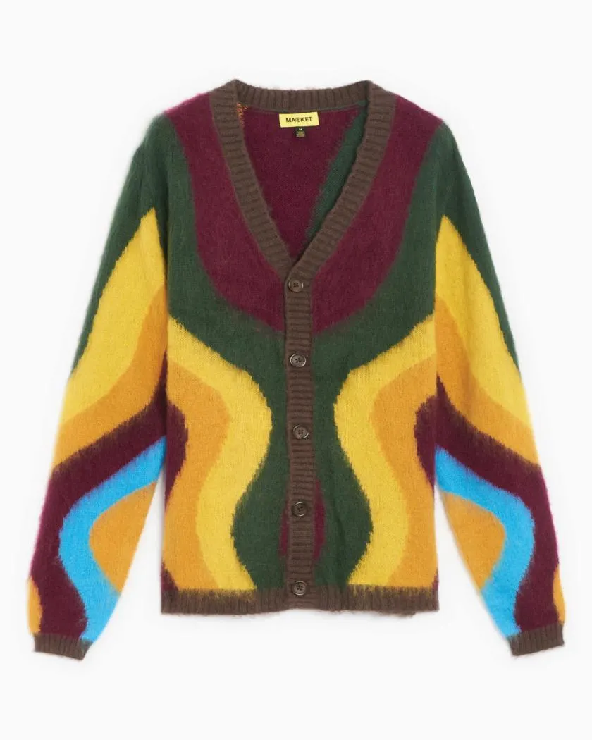 MARKET Jazz Night Men's Mohair Cardigan