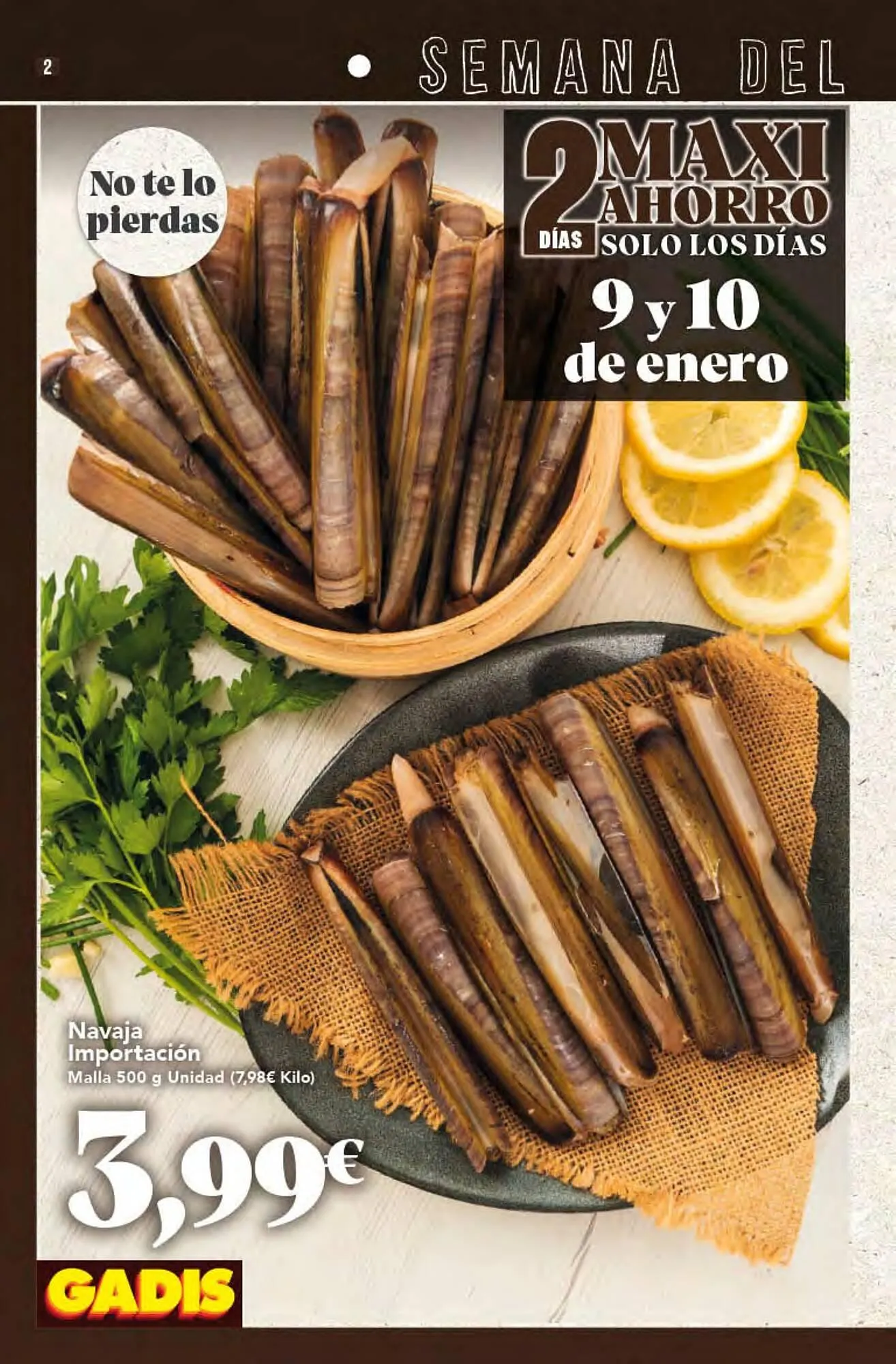 Catálogo de Folleto Gadis 8 de enero al 14 de enero 2026 - Página 2