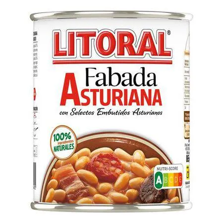 Fabada asturiana con selectos embutidos Litoral 865g