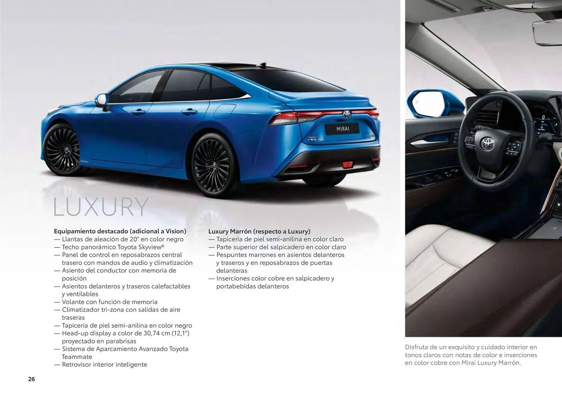Catálogo de Folleto Toyota Mirai 26 de junio al 26 de junio 2025 - Página 26