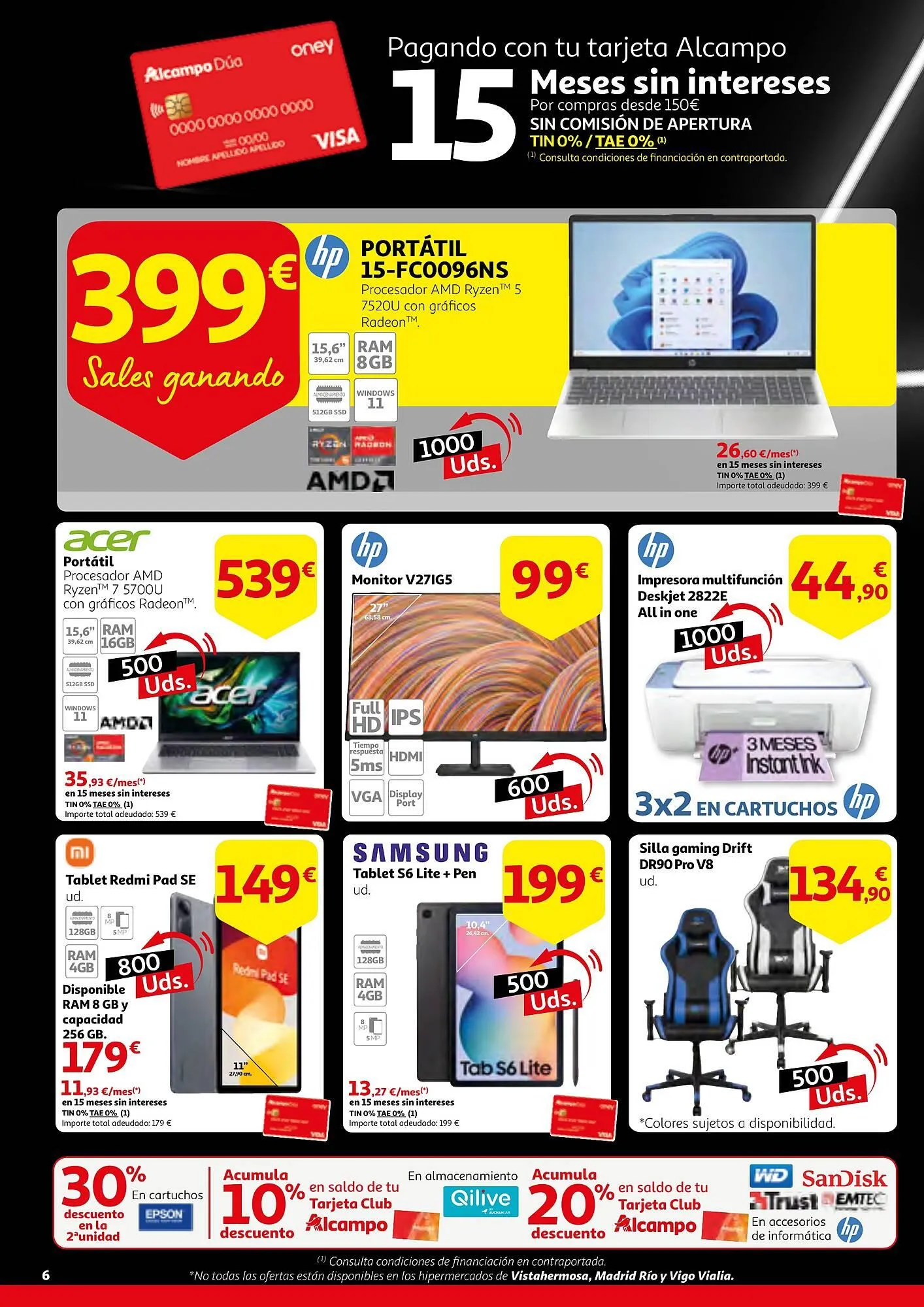 Catálogo de Folleto Alcampo 21 de noviembre al 2 de diciembre 2024 - Página 6