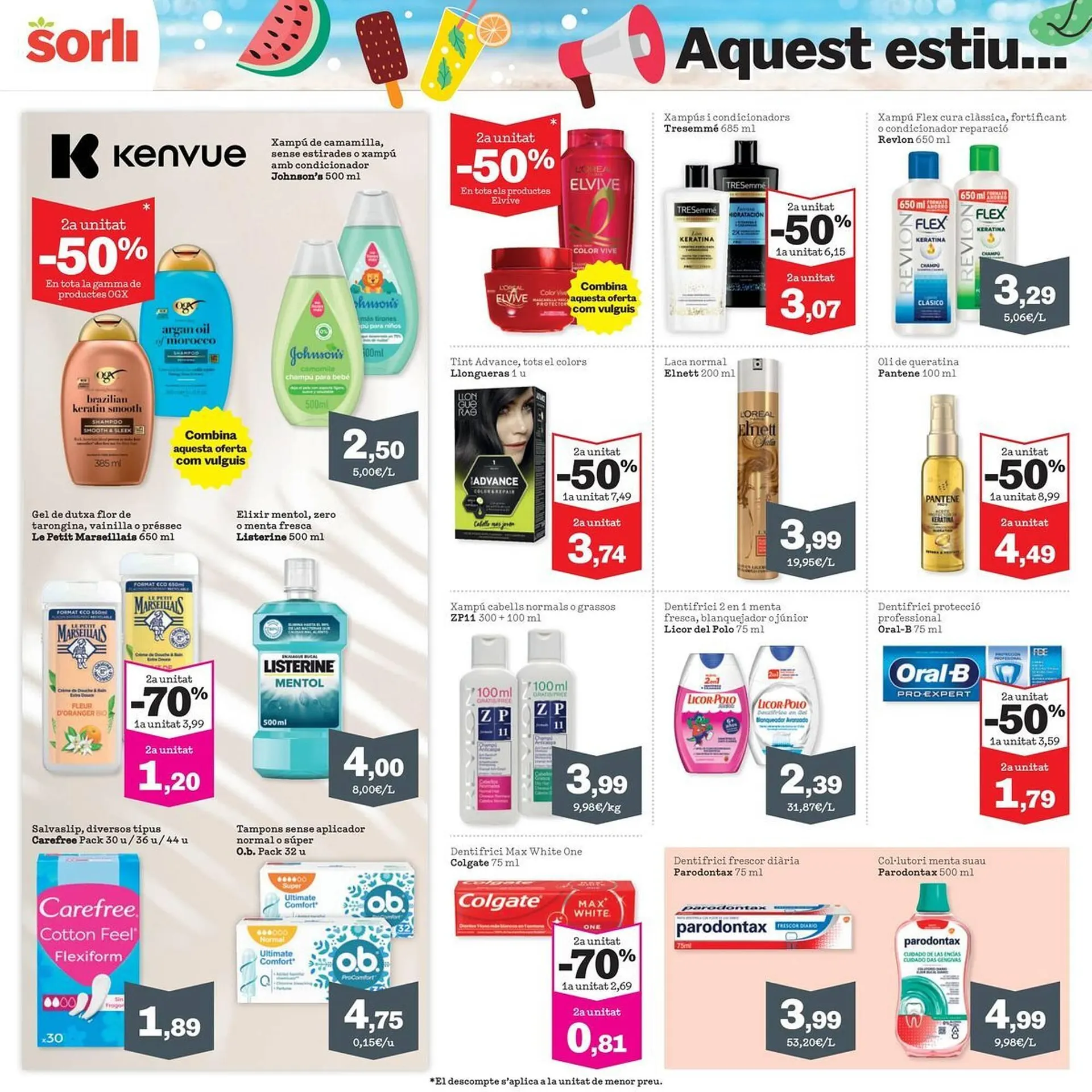 Catálogo de Folleto Sorli 2 de julio al 29 de julio 2025 - Página 36