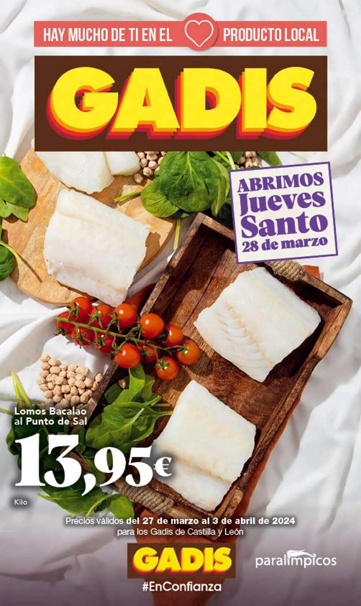 Catálogo de Folleto Gadis 27 de marzo al 3 de abril 2024 - Página 1