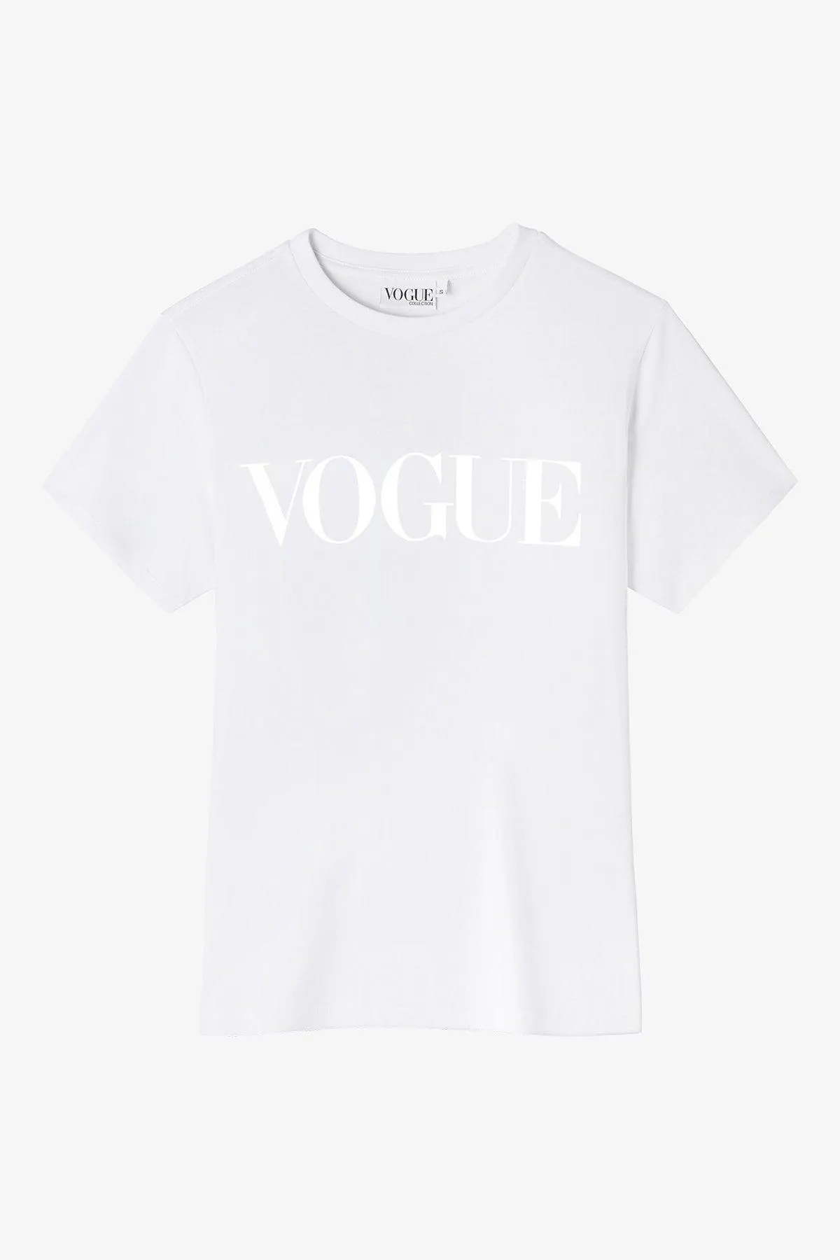 Camiseta VOGUE Blanca con logo impreso
