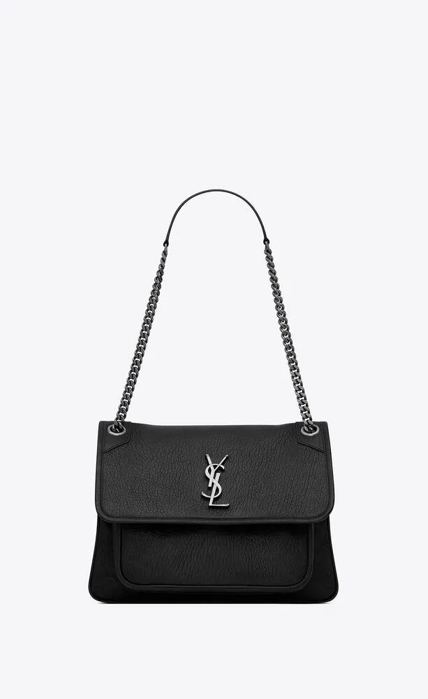 niki mediano de piel de cordero granulada