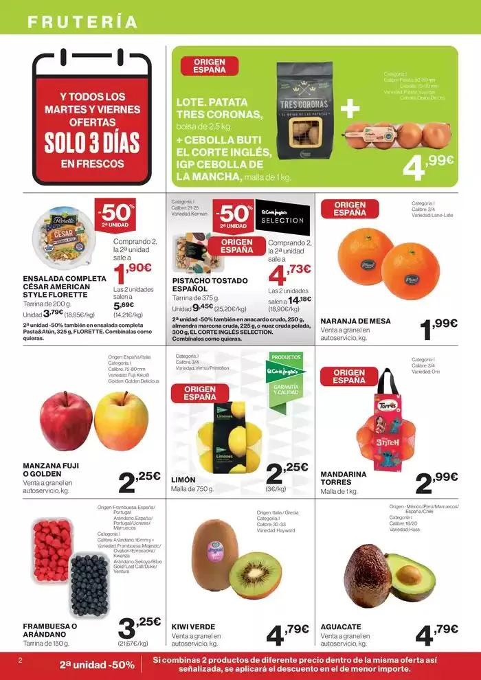 Catálogo de Nuestros mejores precios en Península y Baleares 27 de marzo al 9 de abril 2025 - Página 2