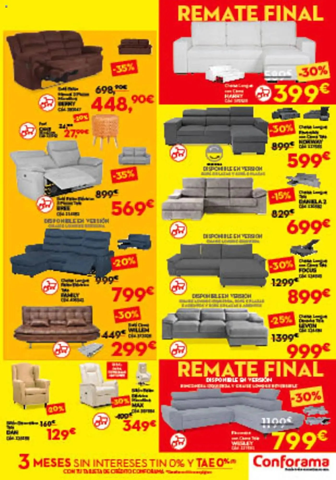 Catálogo de Folleto Conforama 17 de julio al 30 de julio 2025 - Página 3
