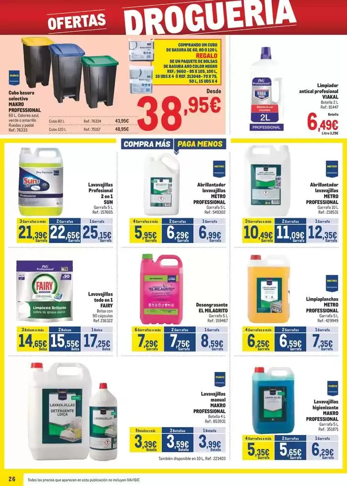 Catálogo de Makro Precios Sur 15 de mayo al 1 de junio 2025 - Página 26