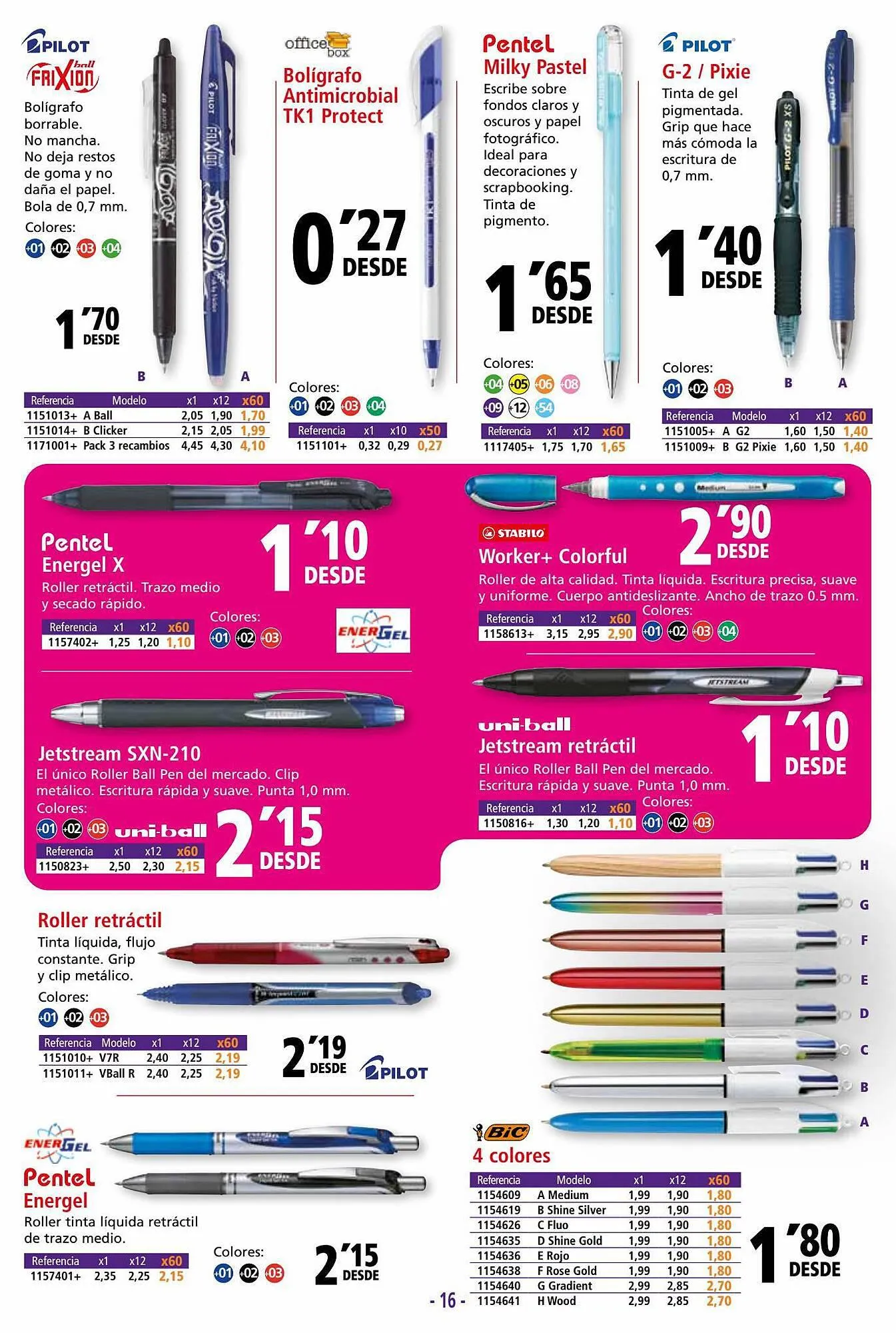 Catálogo de Folleto Folder 8 de mayo al 10 de octubre 2023 - Página 16