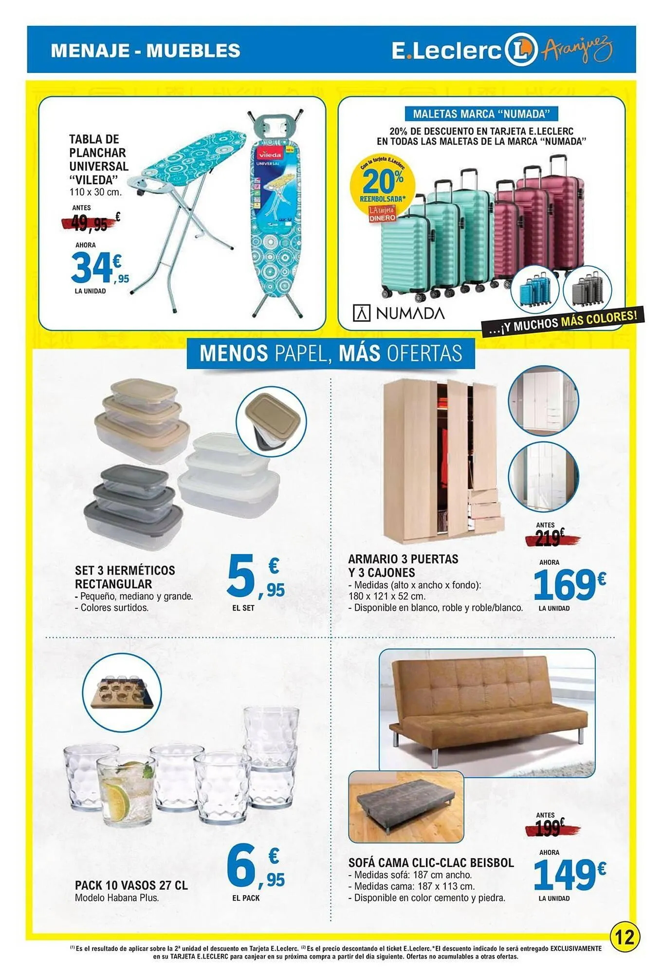 Catálogo de Folleto E.Leclerc 9 de julio al 20 de julio 2025 - Página 12