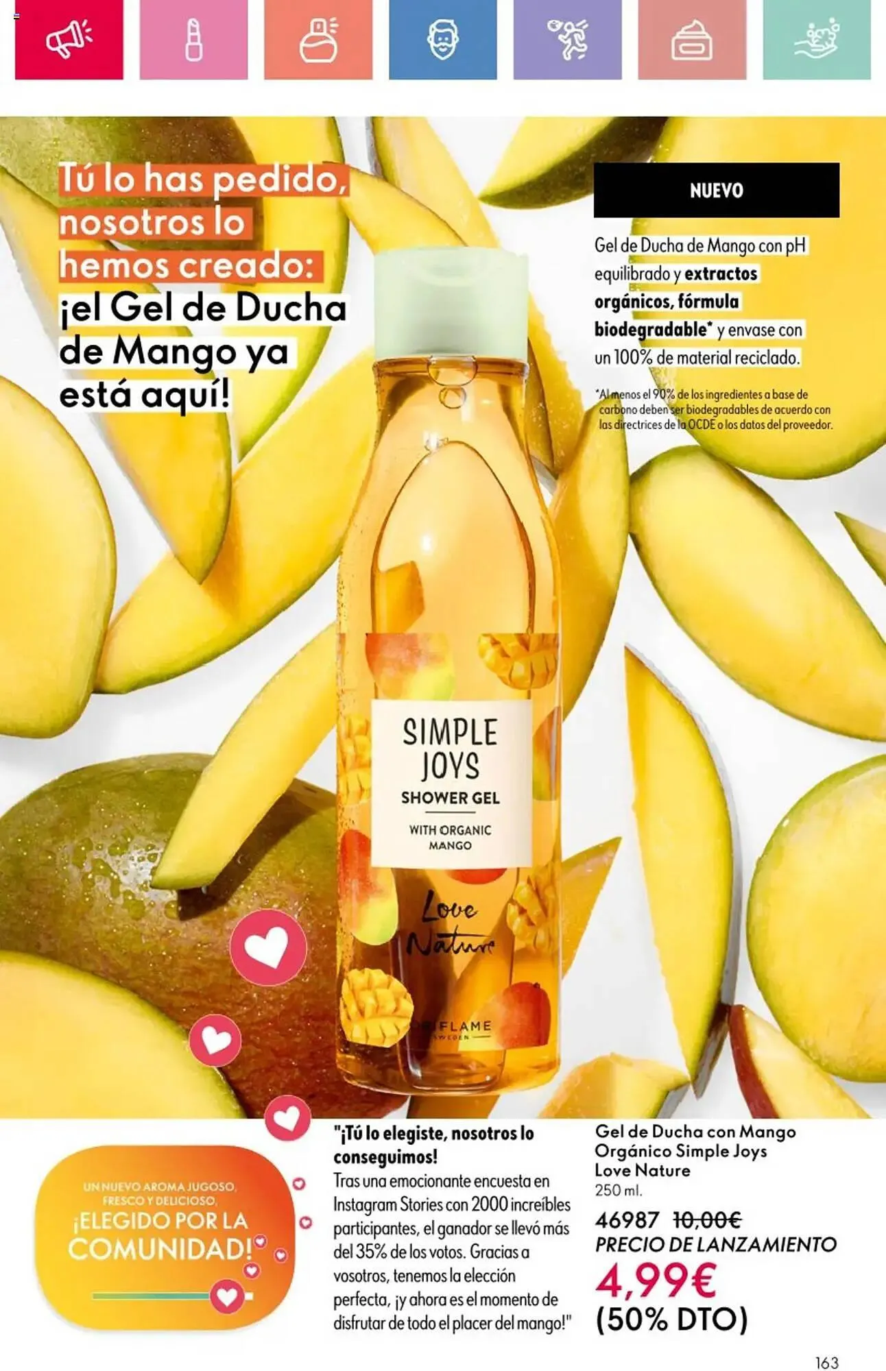 Catálogo de Folleto Oriflame 22 de junio al 12 de julio 2025 - Página 163