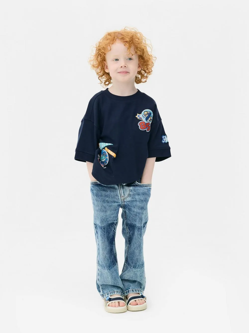 1,5-8 años | Camiseta con gráfico universitario