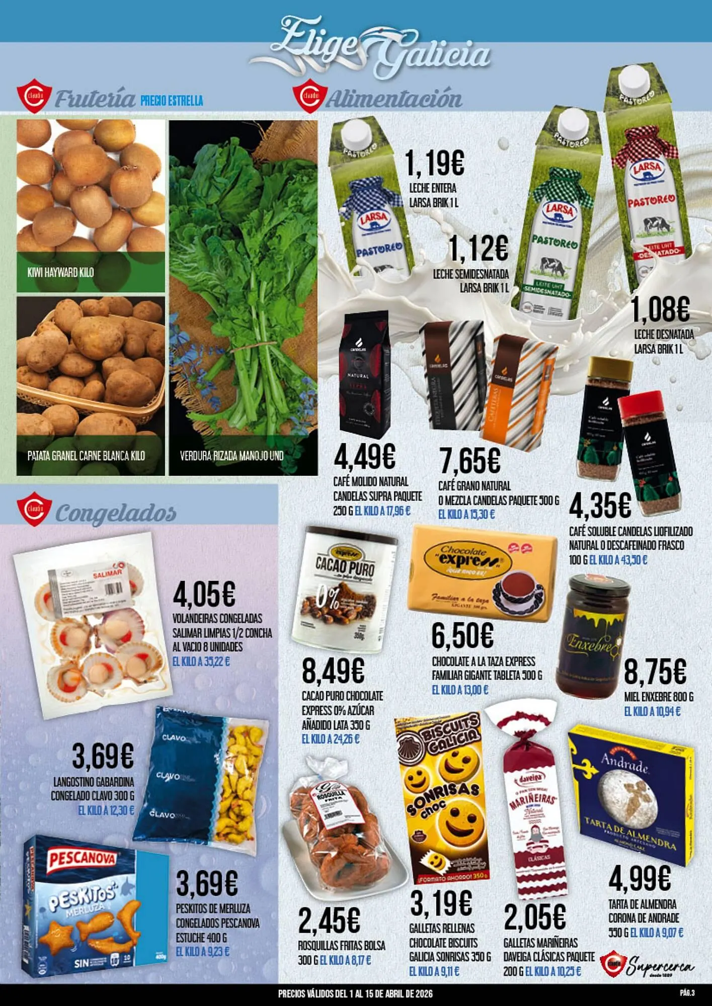 Catálogo de Folleto Claudio 1 de abril al 15 de abril 2026 - Página 3