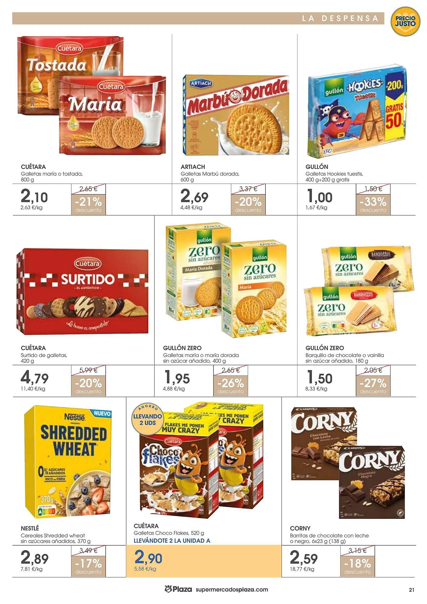 Catálogo de Folleto Supermercados Plaza 7 de mayo al 20 de mayo 2026 - Página 21
