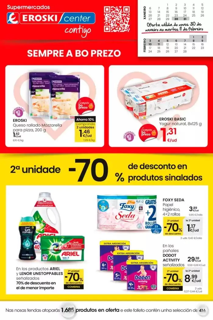 Catálogo de Sempre a bo prezo 30 de enero al 11 de febrero 2025 - Página 1