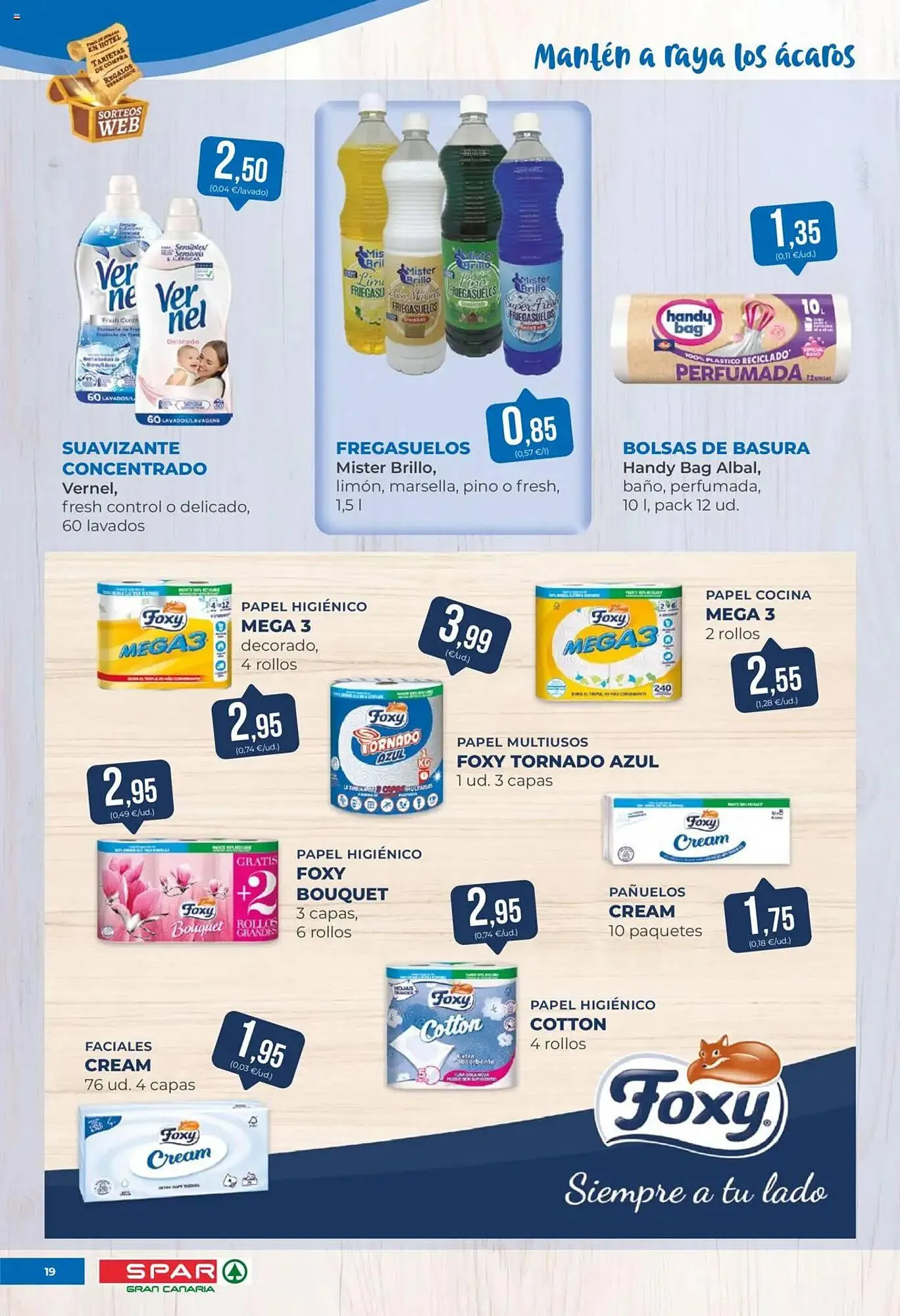 Catálogo de Folleto SPAR Gran Canaria 11 de julio al 24 de julio 2025 - Página 19