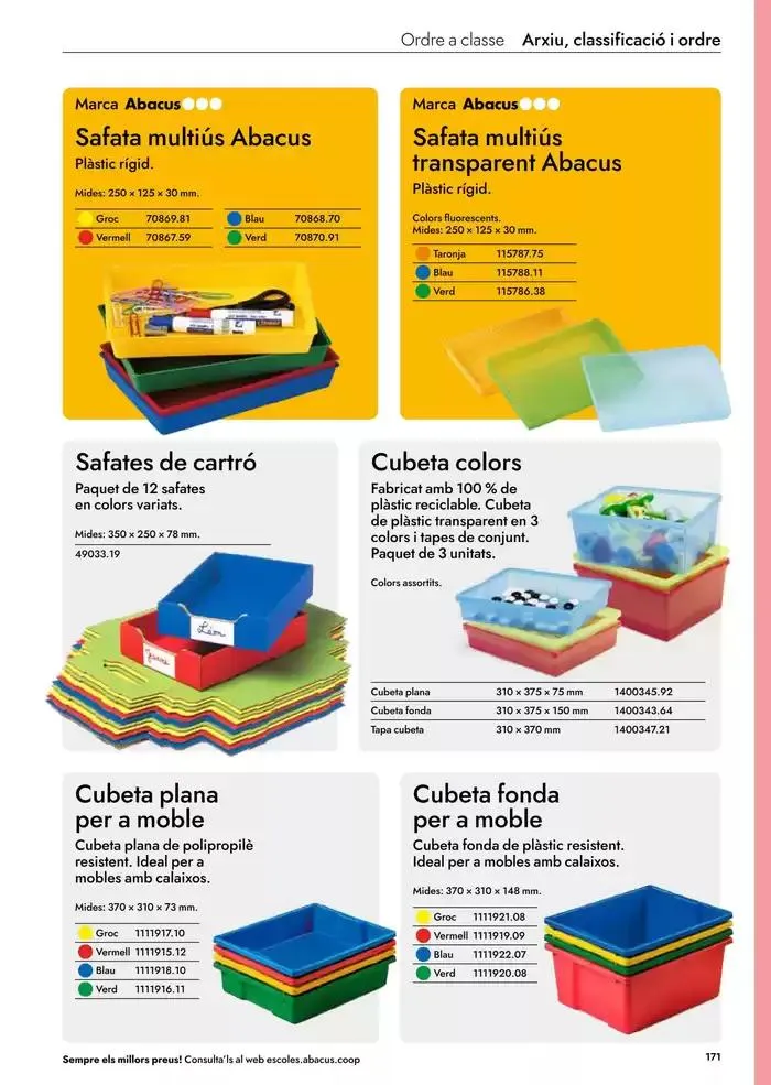 Catálogo de Catàleg Escolar 2025-2026 6 de mayo al 31 de diciembre 2026 - Página 173