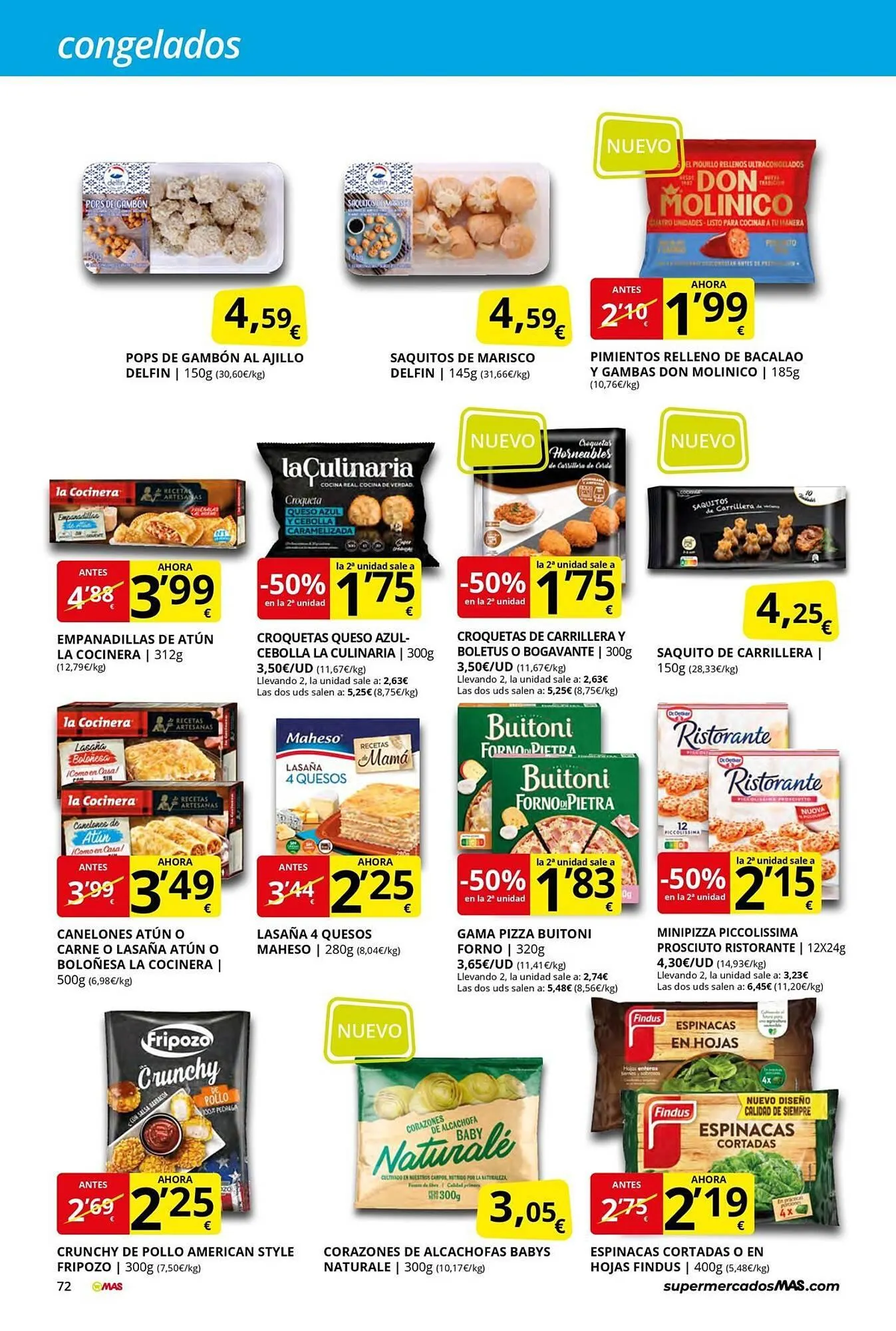 Catálogo de Folleto Supermercados MAS 28 de noviembre al 31 de diciembre 2025 - Página 72