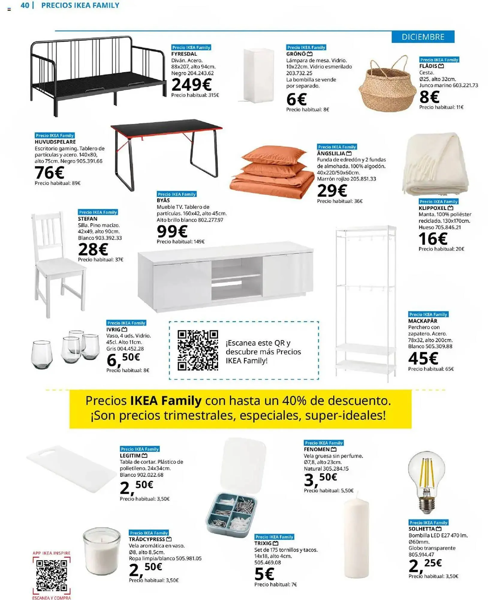 Catálogo de Catálogo IKEA 1 de octubre al 31 de diciembre 2025 - Página 40