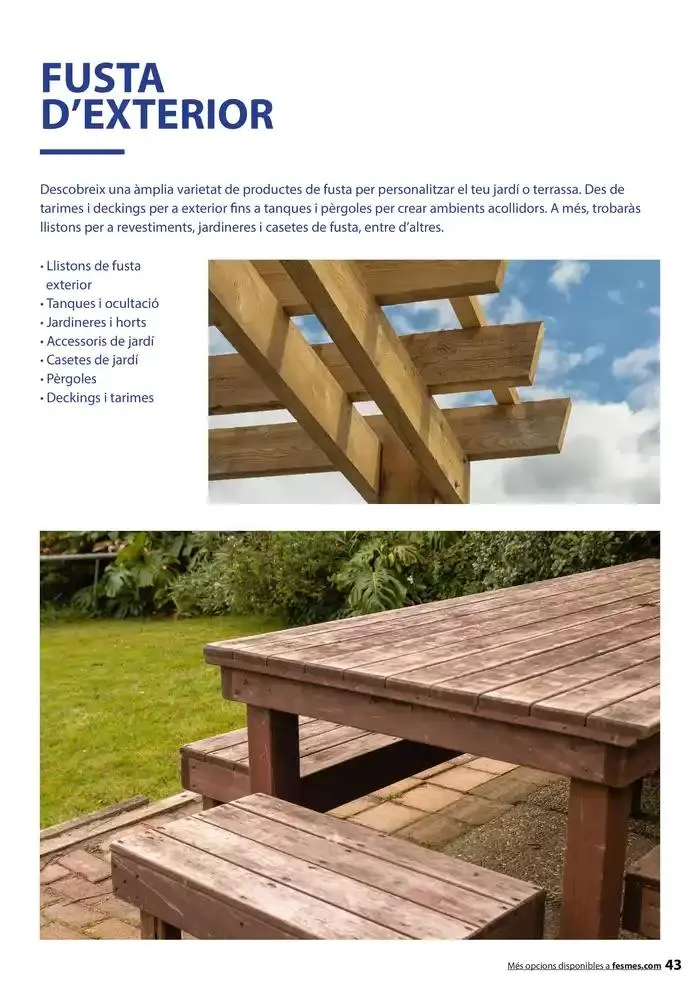 Catálogo de Tot en fusta 1 de enero al 31 de diciembre 2025 - Página 43