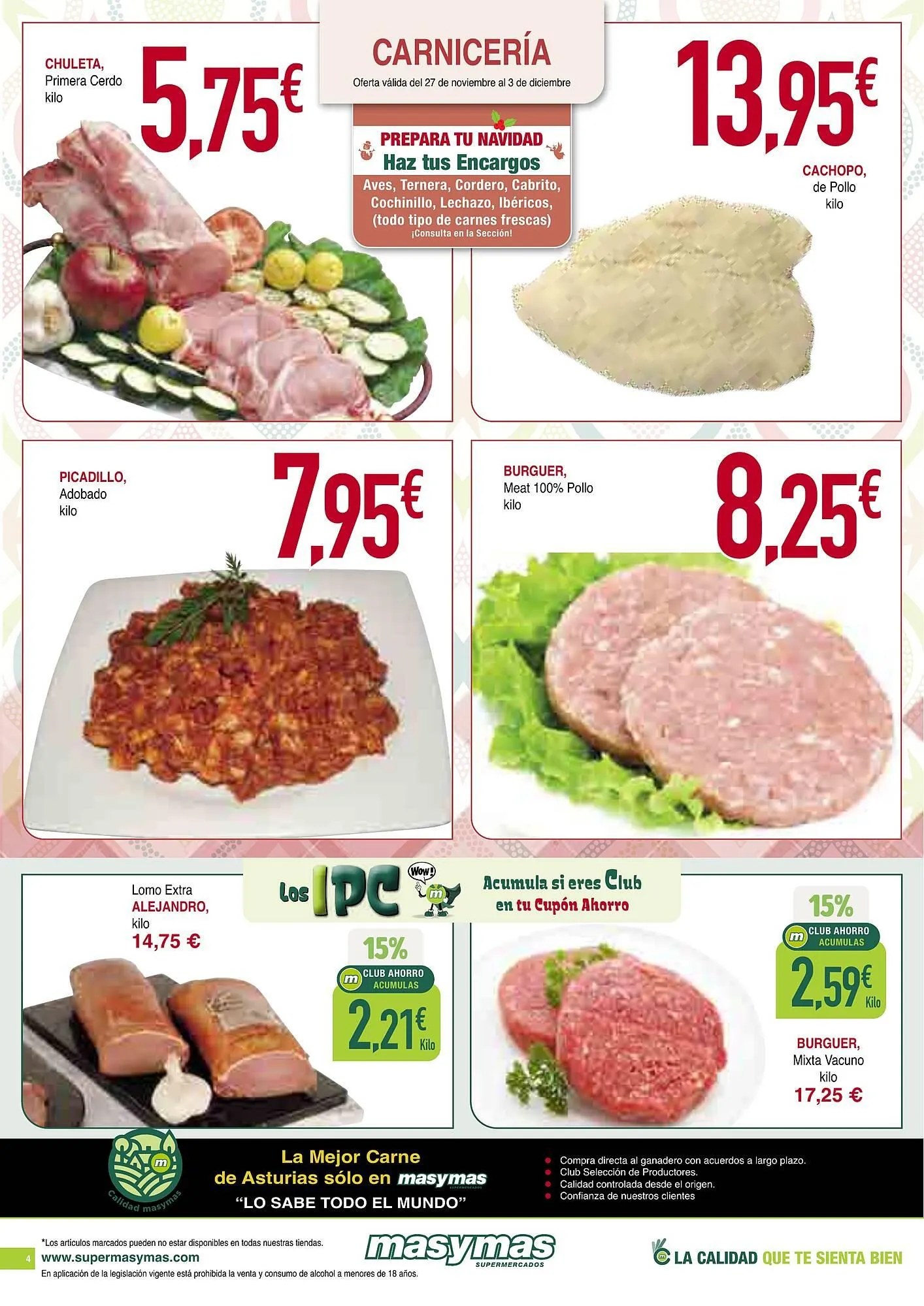 Catálogo de Folleto Masymas 27 de noviembre al 17 de diciembre 2025 - Página 4