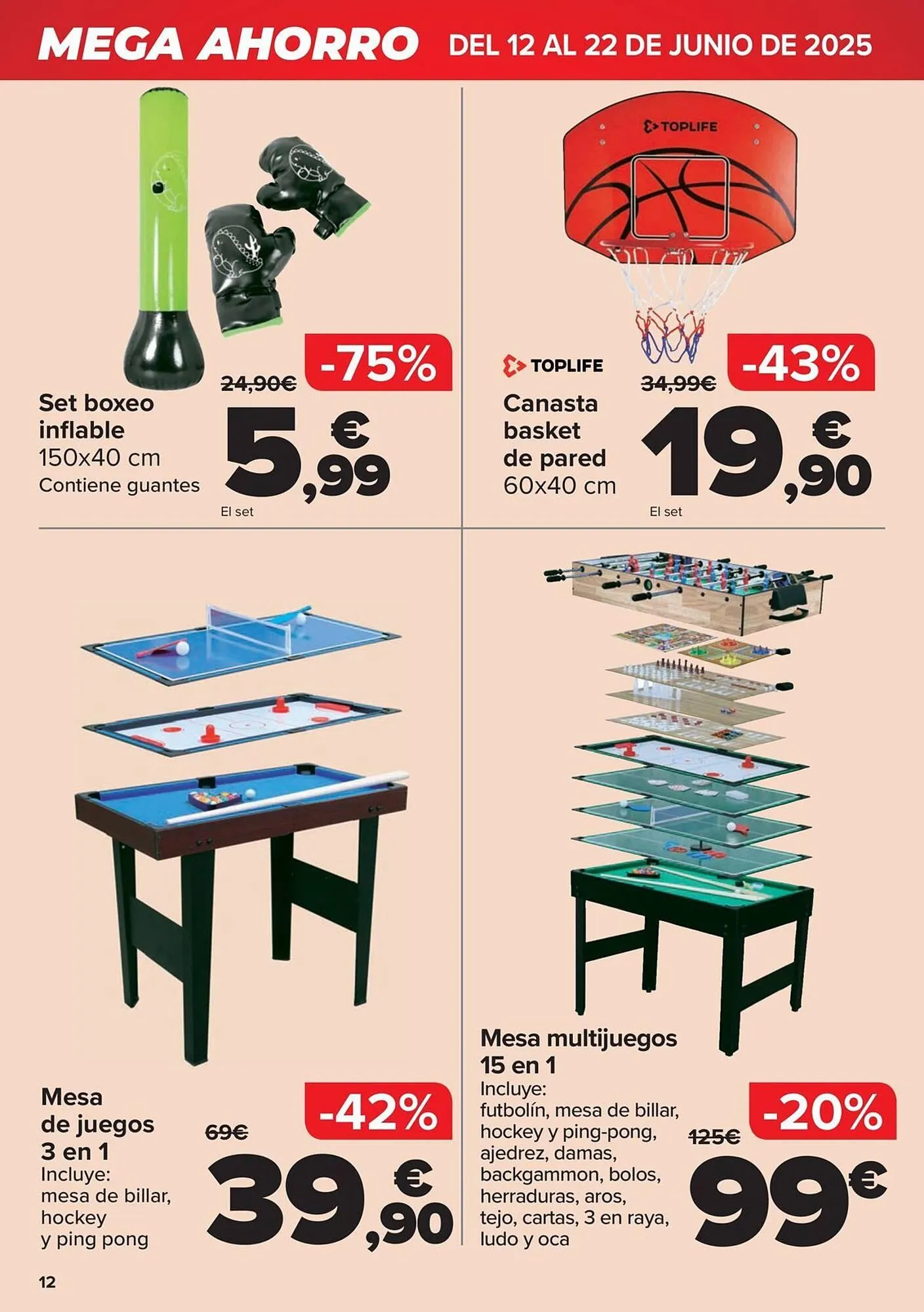 Catálogo de Folleto Carrefour 12 de junio al 22 de junio 2025 - Página 12