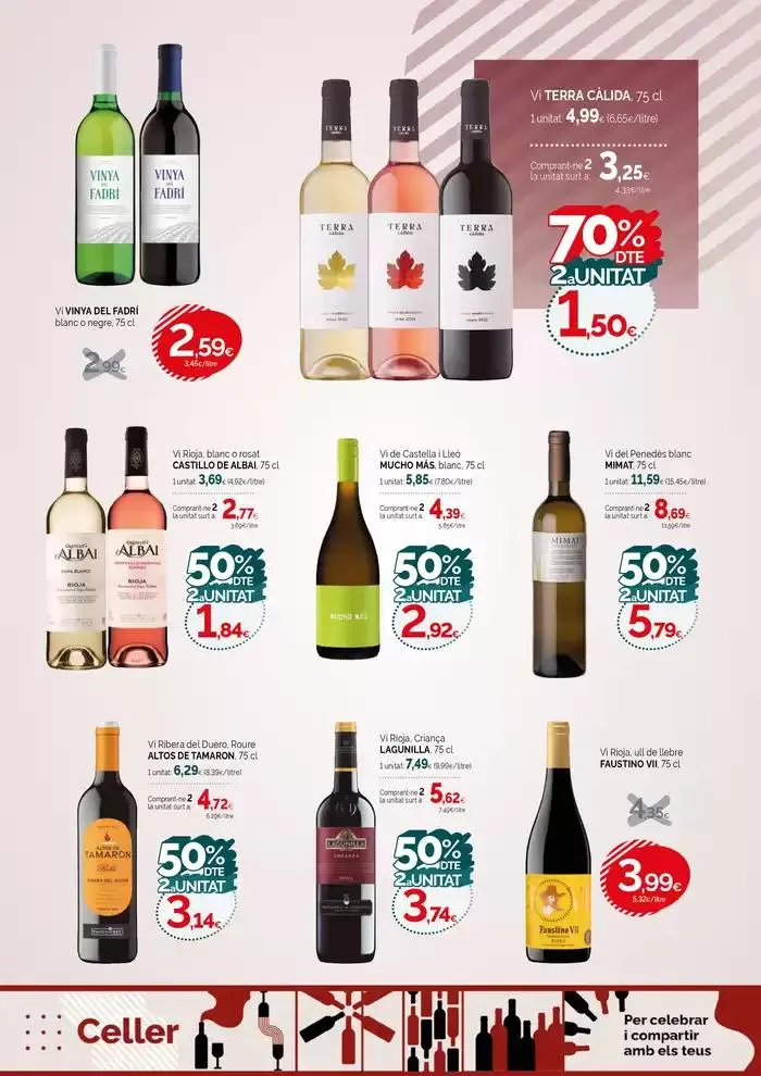 Catálogo de PREUS VÀLIDS DEL 7 AL 20 DE MAIG 8 de mayo al 20 de mayo 2025 - Página 19