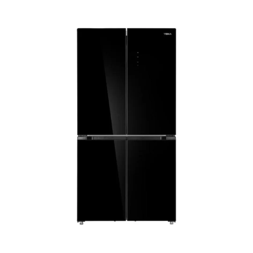FRIGORÍFICO AMERICANO 4 PUERTAS RMF-75820GBK TEKA F;183X83 CRISTAL NEGRO