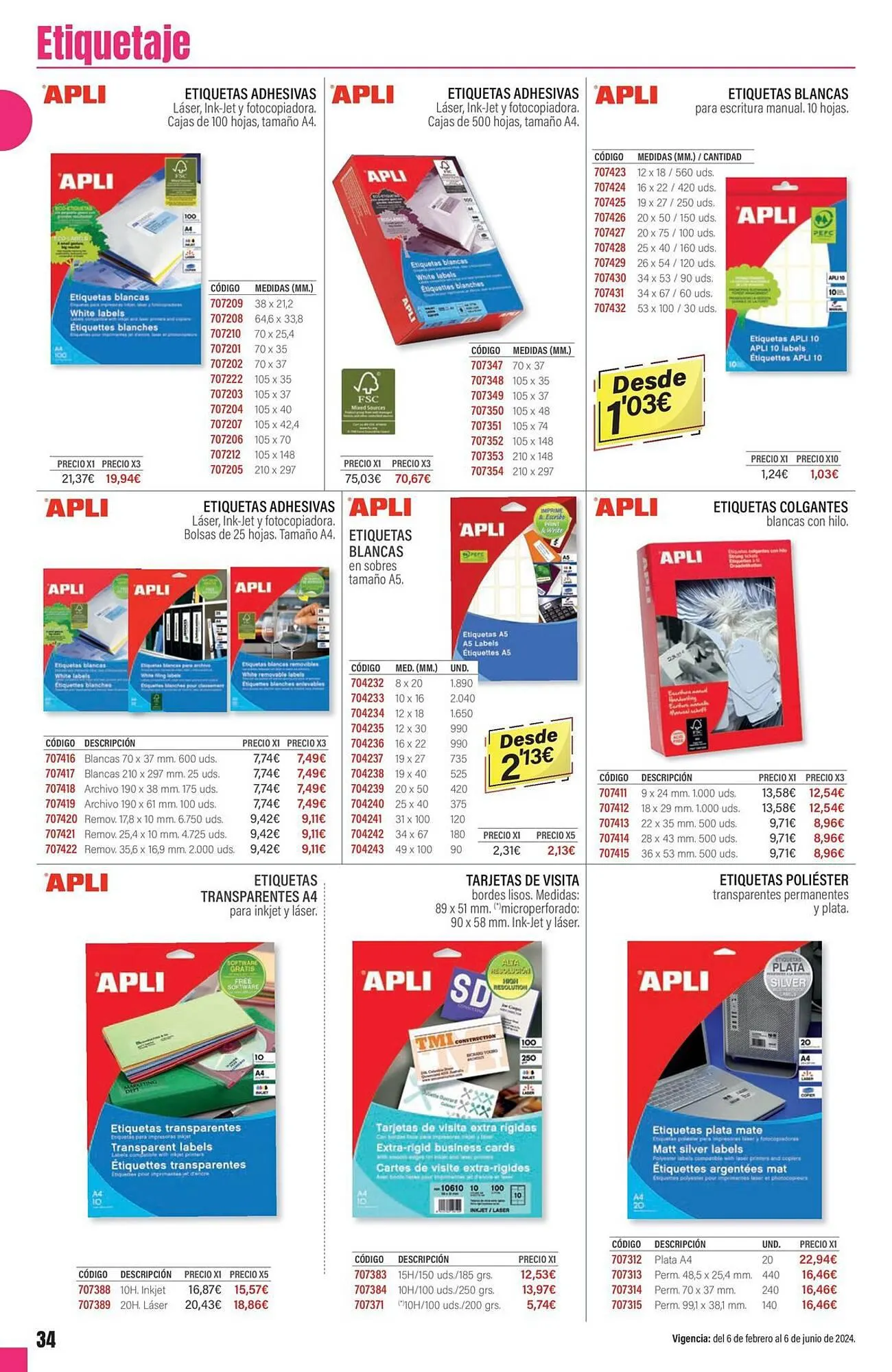 Catálogo de Folleto Carlin 13 de febrero al 6 de junio 2024 - Página 34