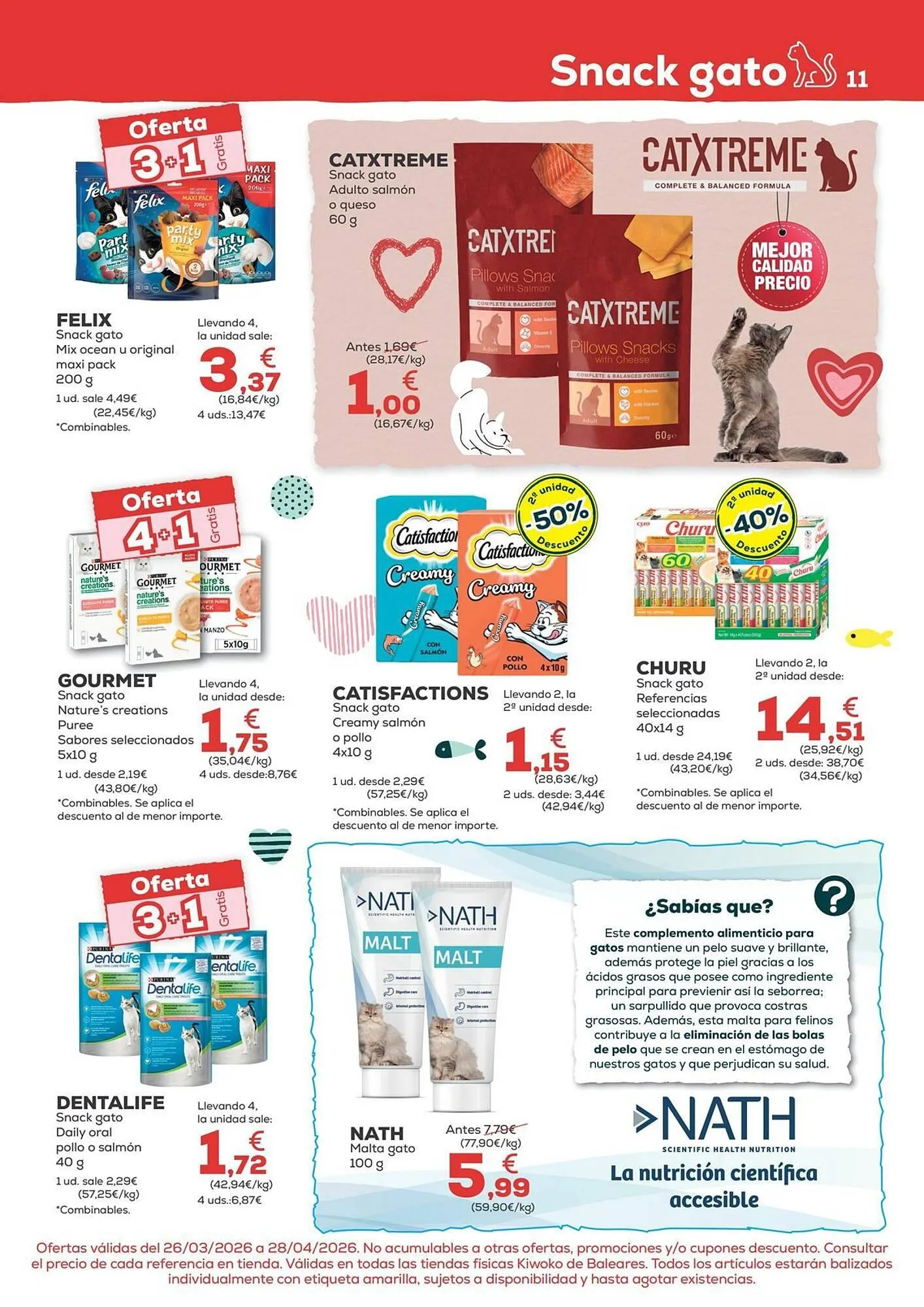 Catálogo de Folleto Kiwoko 26 de marzo al 28 de abril 2026 - Página 11