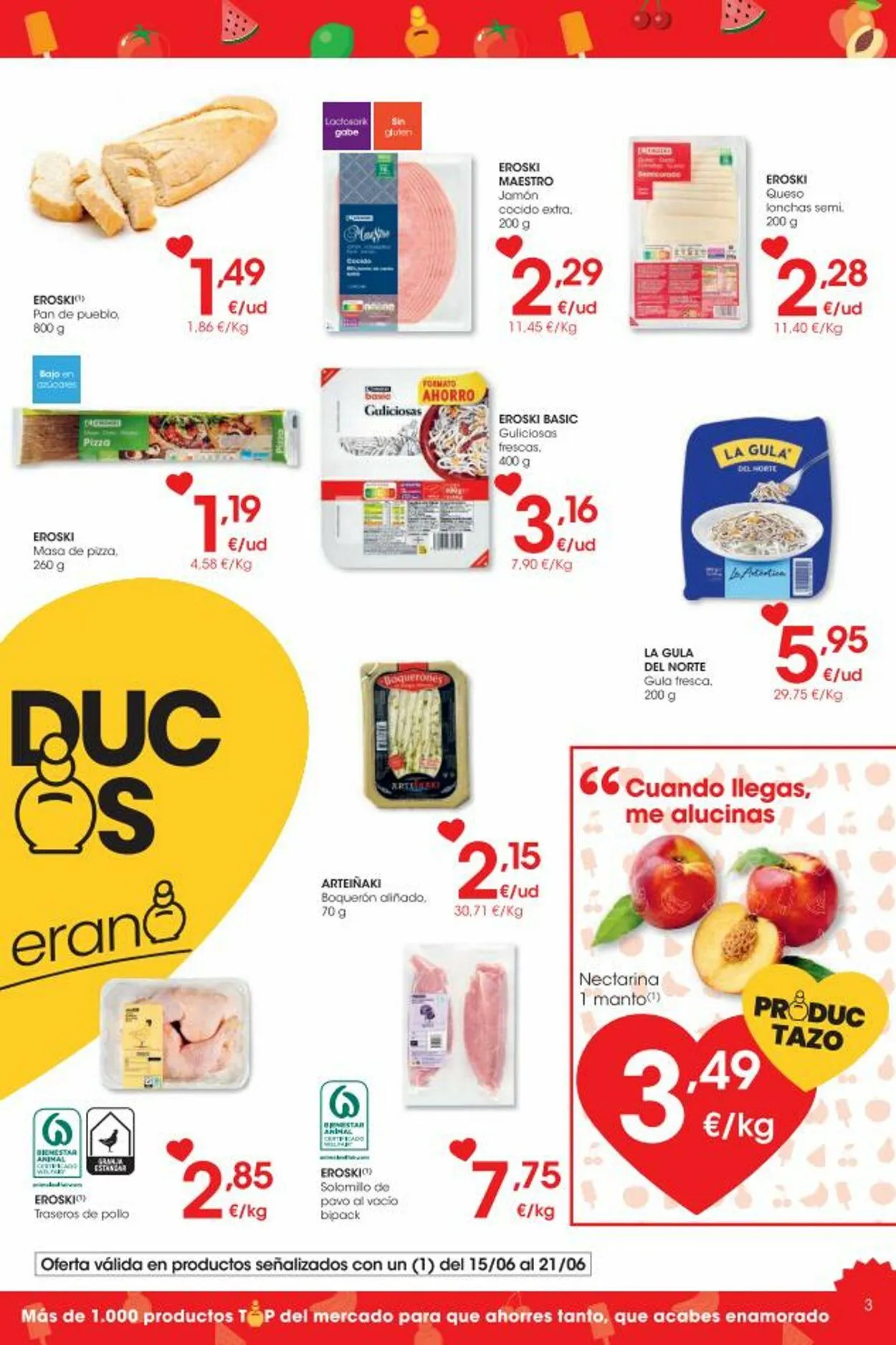 Catálogo de Eroski Oferta actual 28 de mayo al 11 de junio 2024 - Página 3