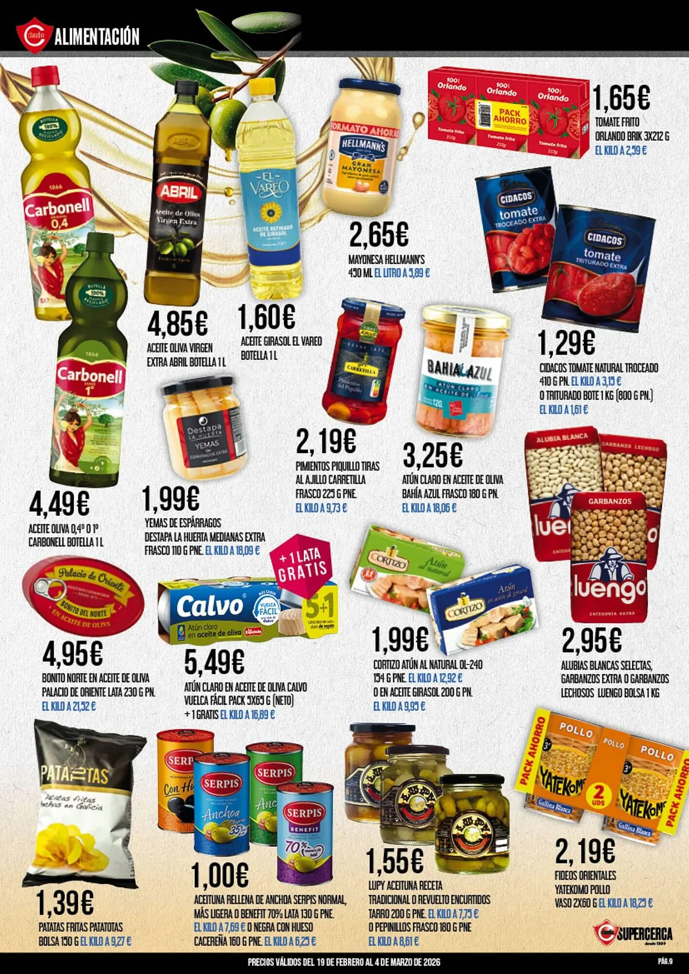 Catálogo de Folleto Claudio 19 de febrero al 4 de marzo 2026 - Página 9