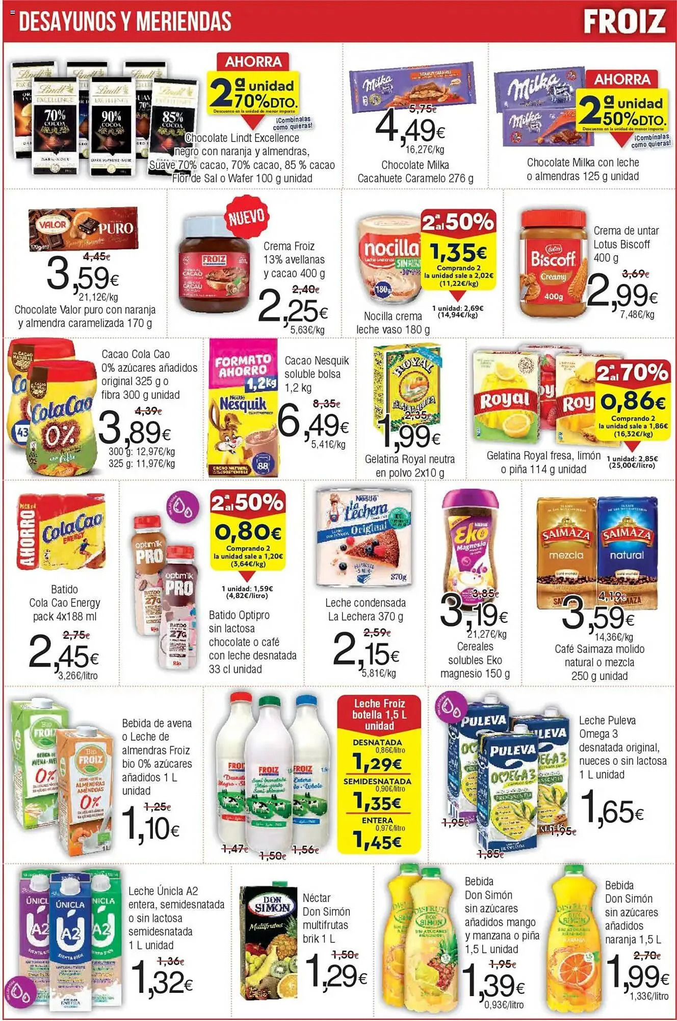 Catálogo de Folleto FROIZ 1 de julio al 21 de julio 2025 - Página 12