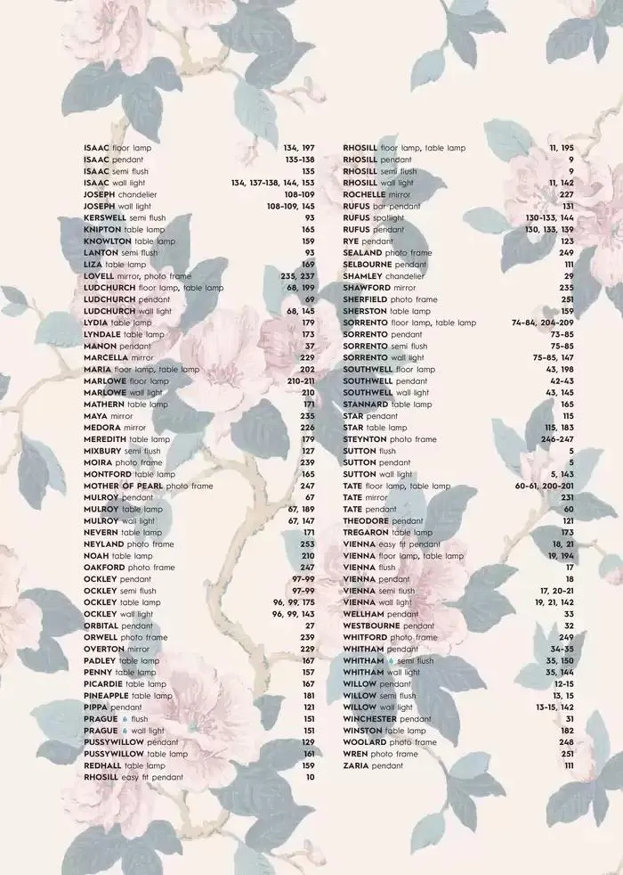 Catálogo de Lighting & Mirror Collection 12 de marzo al 31 de agosto 2025 - Página 259