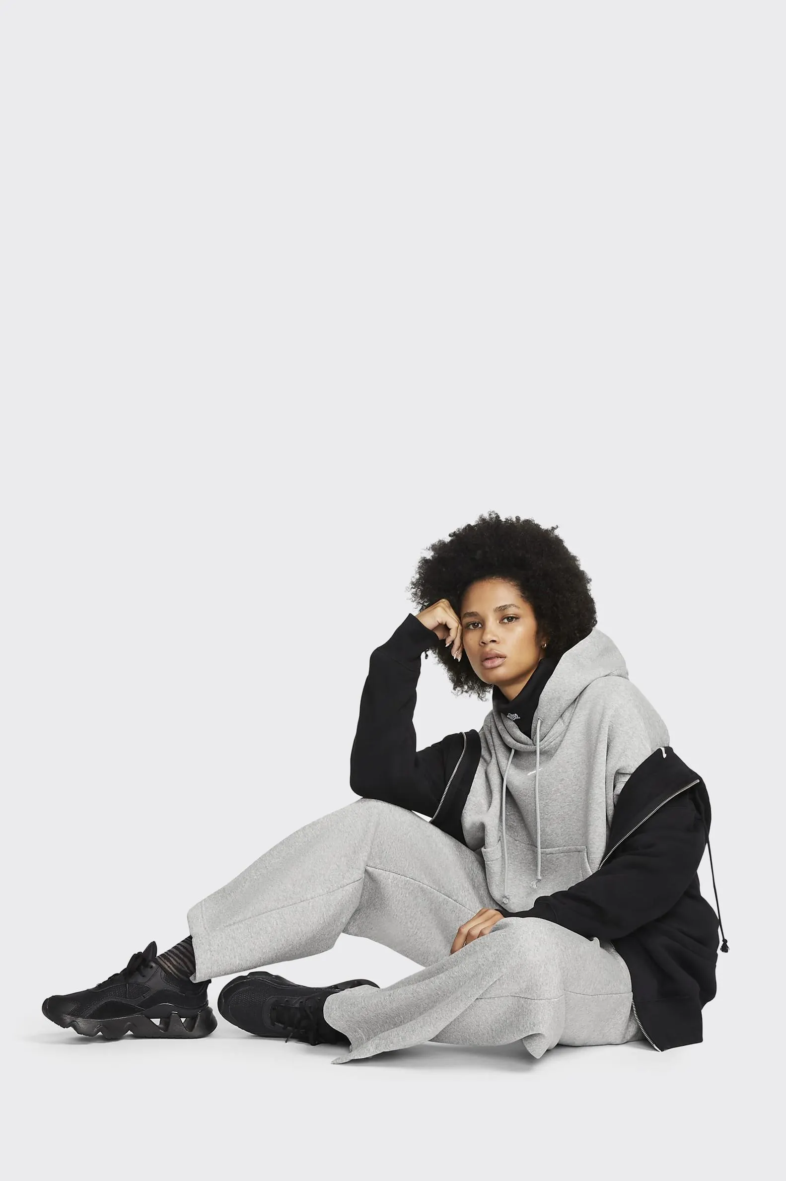 SUDADERA Nike CLUB SPORTSWEAR PHOENIX FLEECE MUJER