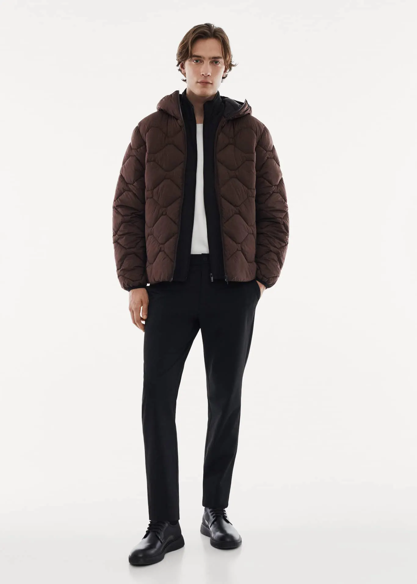 Anoraque ultraleve repelente de água