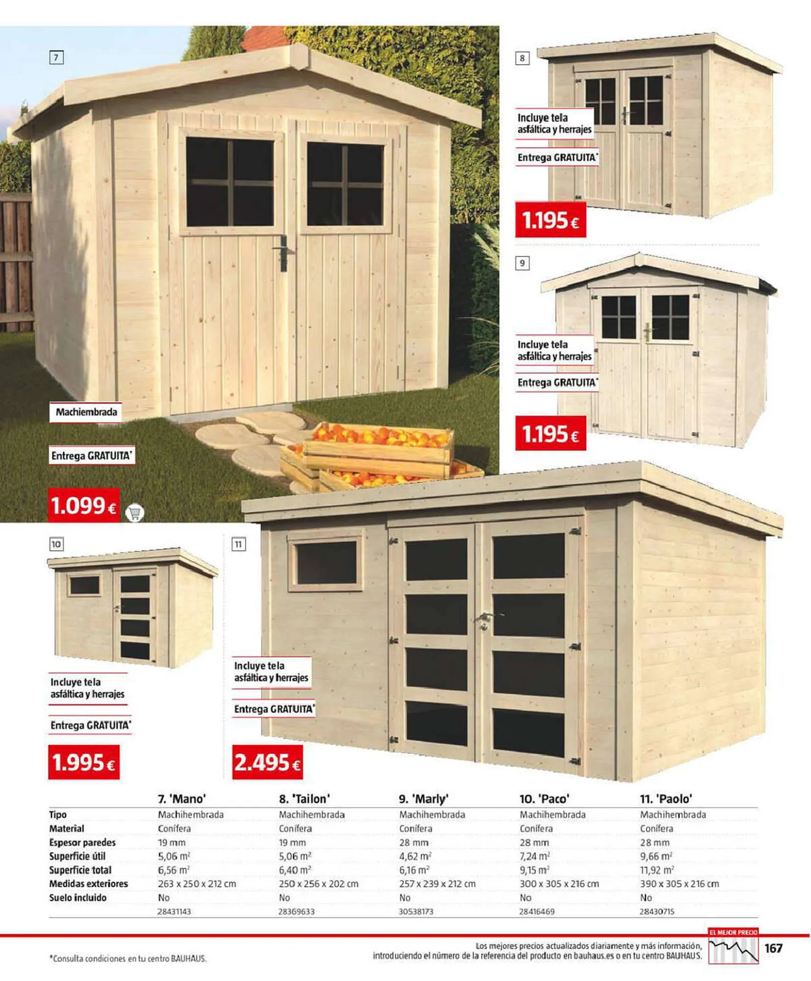 Catálogo de Folleto Bauhaus 7 de marzo al 15 de agosto 2023 - Página 167