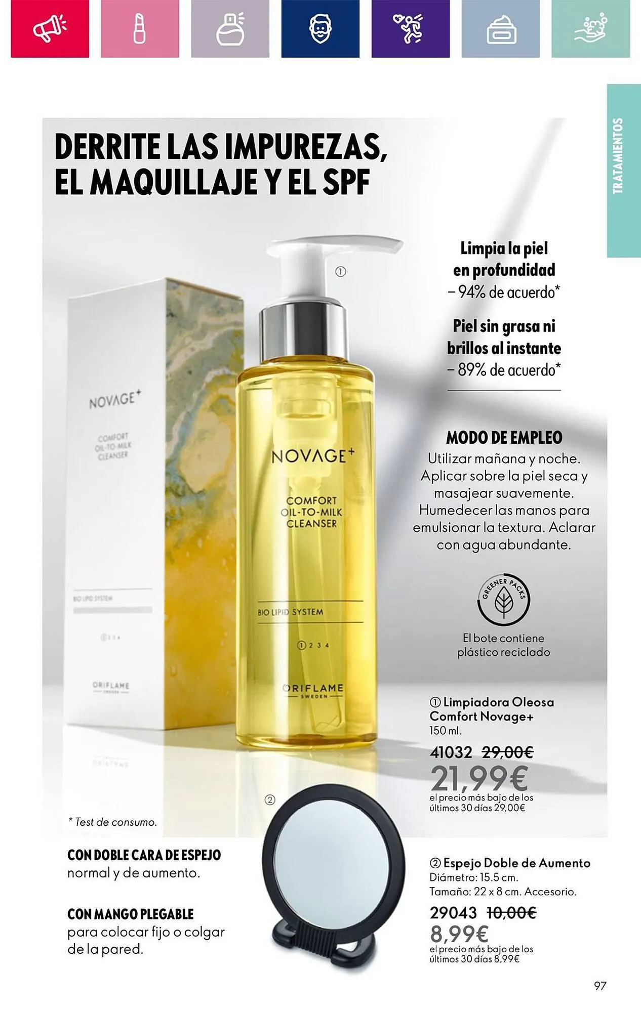 Catálogo de Folleto Oriflame 2 de enero al 22 de enero 2024 - Página 97
