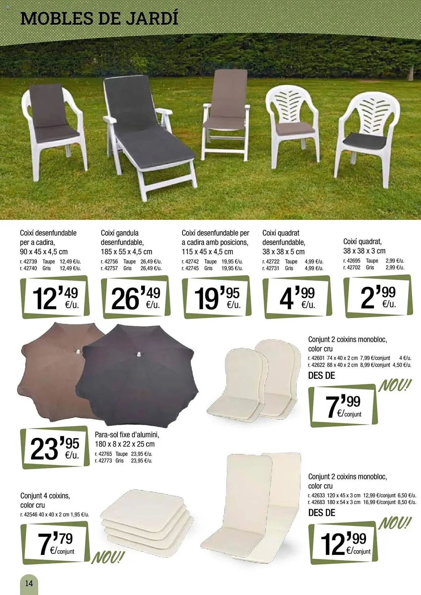 Catálogo de Folleto BonpreuEsclat 18 de marzo al 25 de agosto 2025 - Página 14