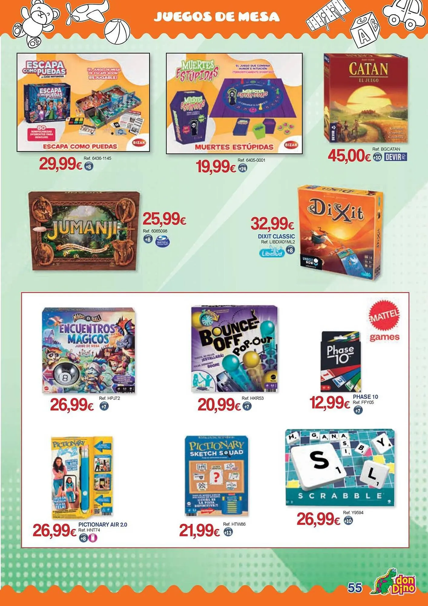 Catálogo de Folleto Juguetes Carrión 30 de octubre al 4 de diciembre 2023 - Página 55