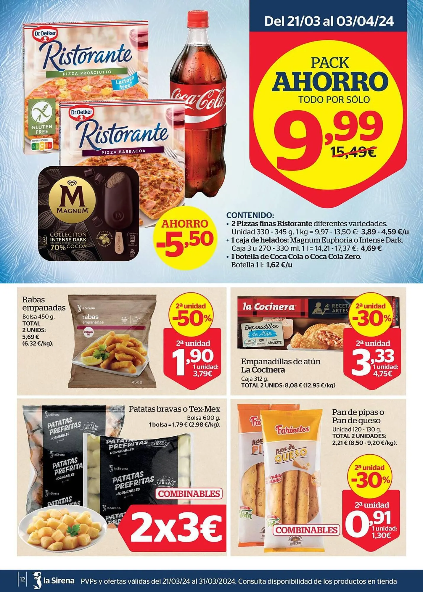 Catálogo de Folleto La Sirena 21 de marzo al 31 de marzo 2024 - Página 12