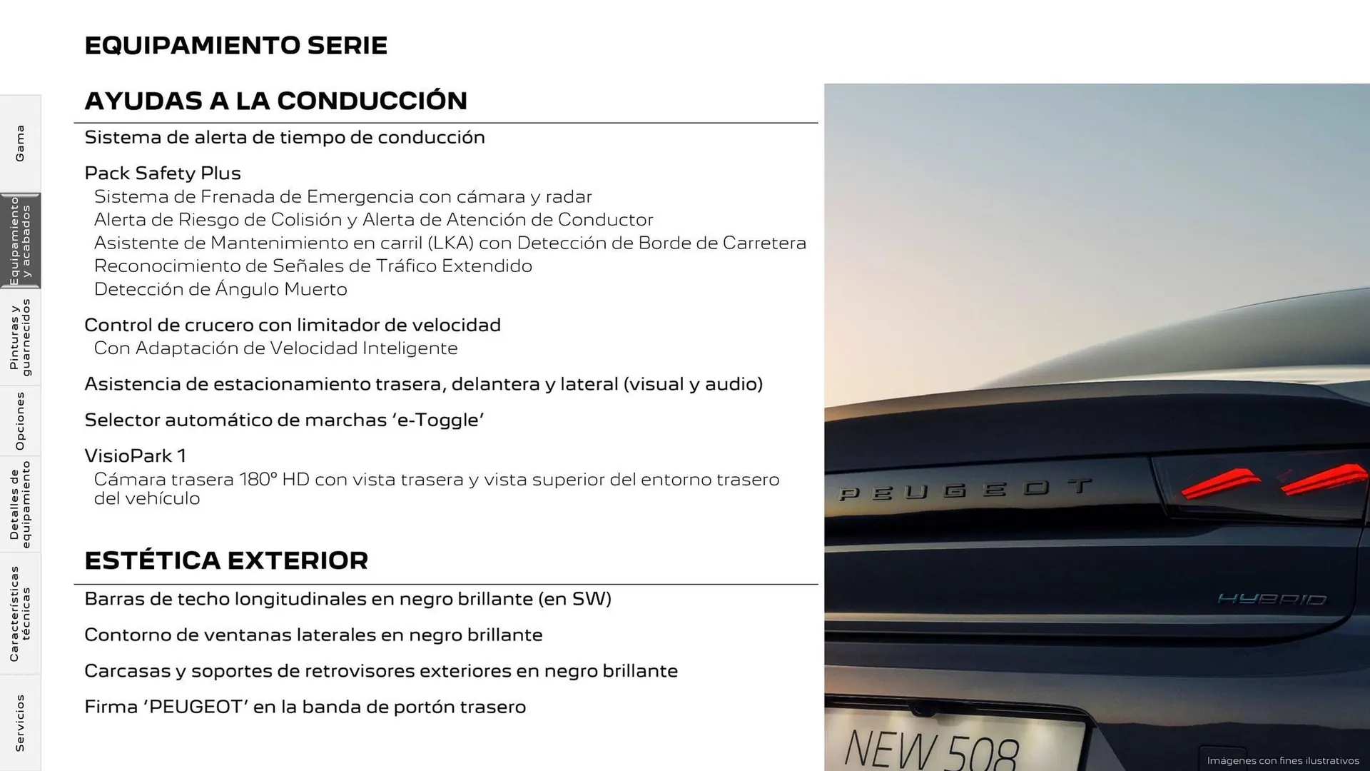 Catálogo de Folleto Peugeot Nuevo Peugeot 508 Plug-in Hybrid 25 de junio al 25 de junio 2025 - Página 4