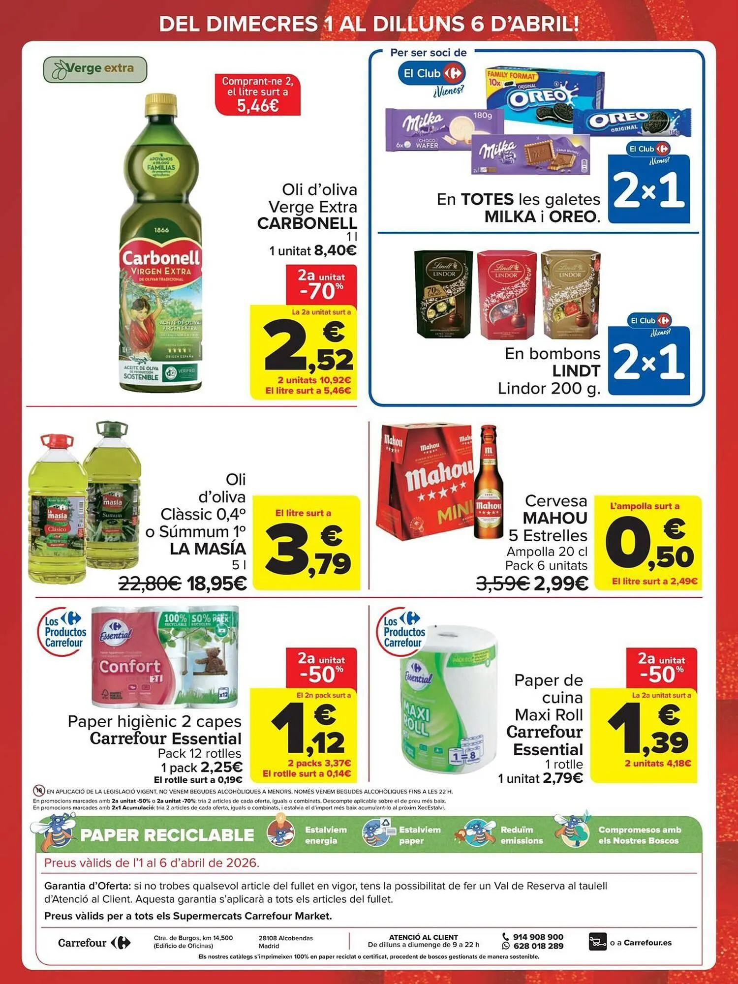 Catálogo de Folleto Carrefour Market 1 de abril al 6 de abril 2026 - Página 2