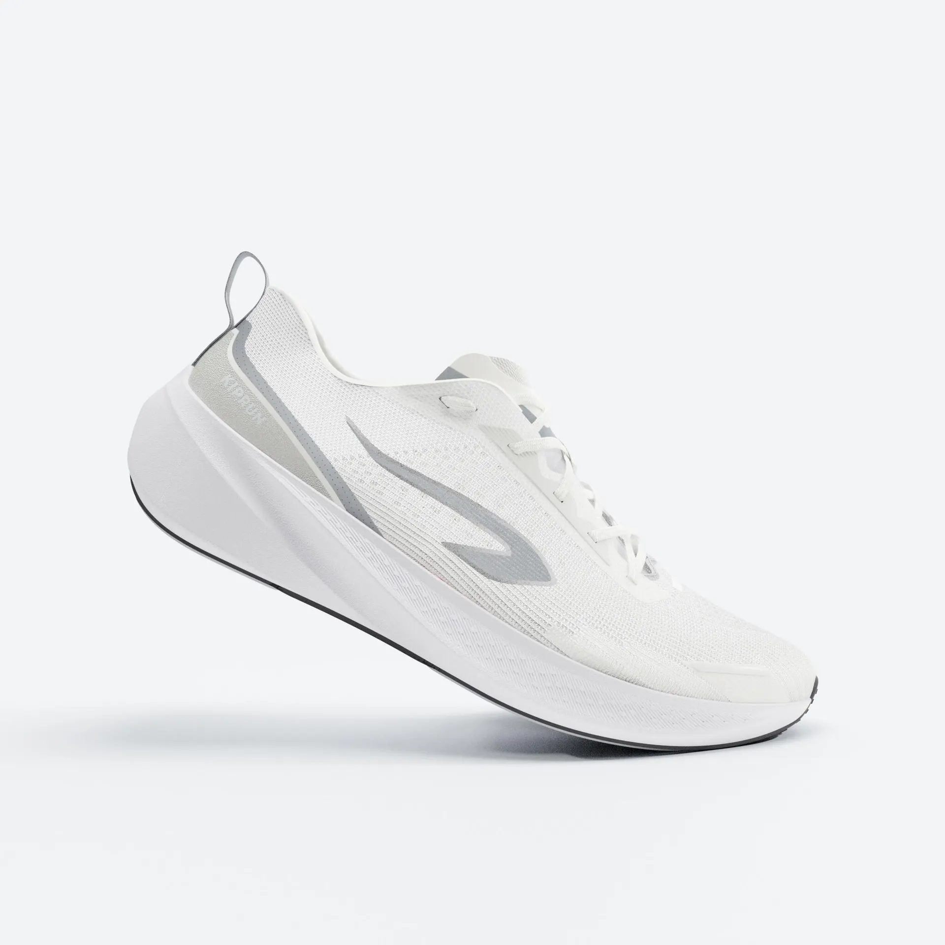 Zapatillas de Running Mujer, Kiprun Cushion 500 Blanco