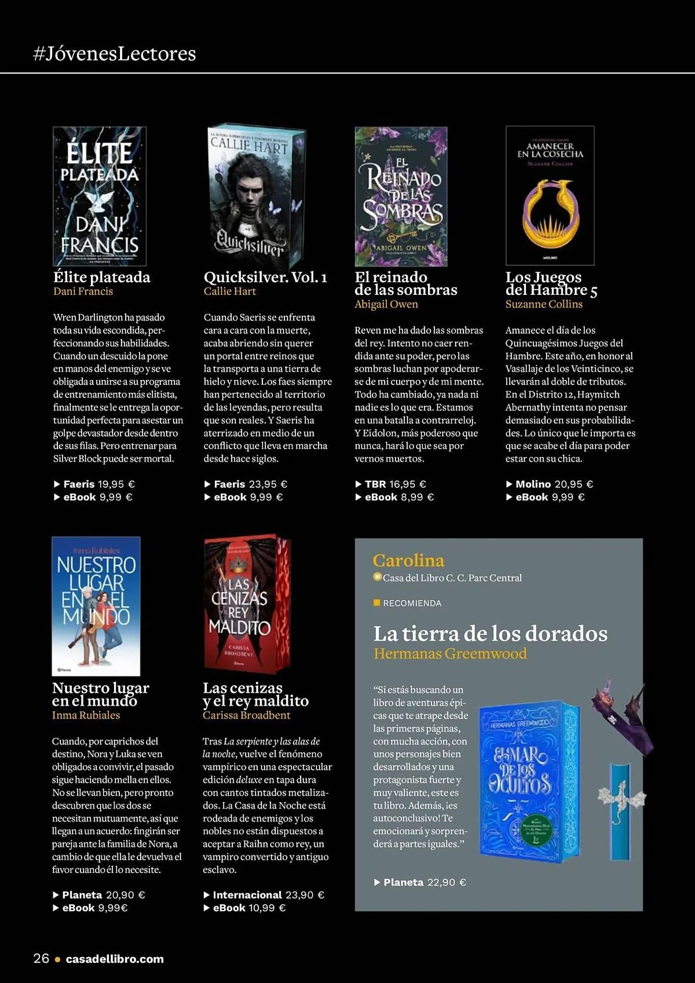 Catálogo de Folleto Casa del Libro 7 de julio al 31 de julio 2025 - Página 26
