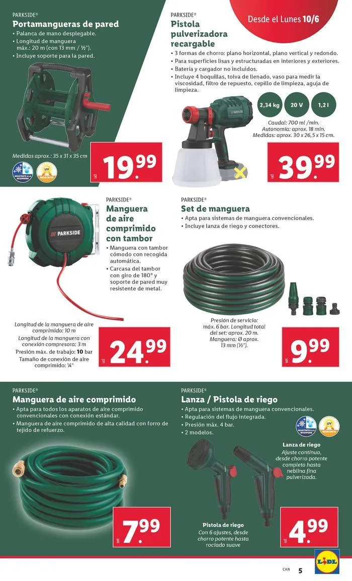 Catálogo de Tú puedes con Parkside 10 de junio al 16 de junio 2024 - Página 9