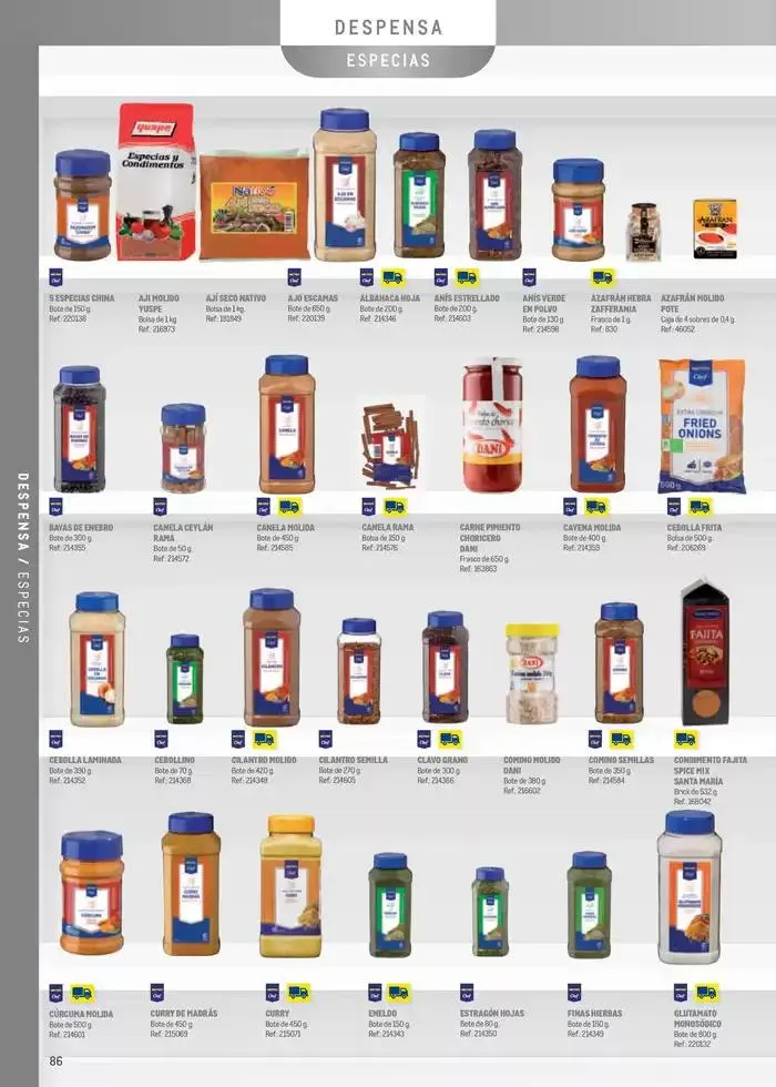 Catálogo de La mejor calidad y surtido para tu restaurante 8 de abril al 31 de diciembre 2025 - Página 86