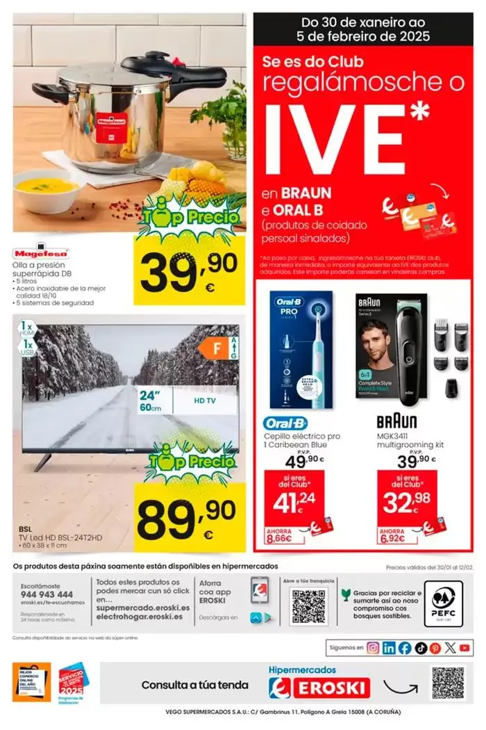 Catálogo de Sempre a bo prezo 30 de enero al 11 de febrero 2025 - Página 53