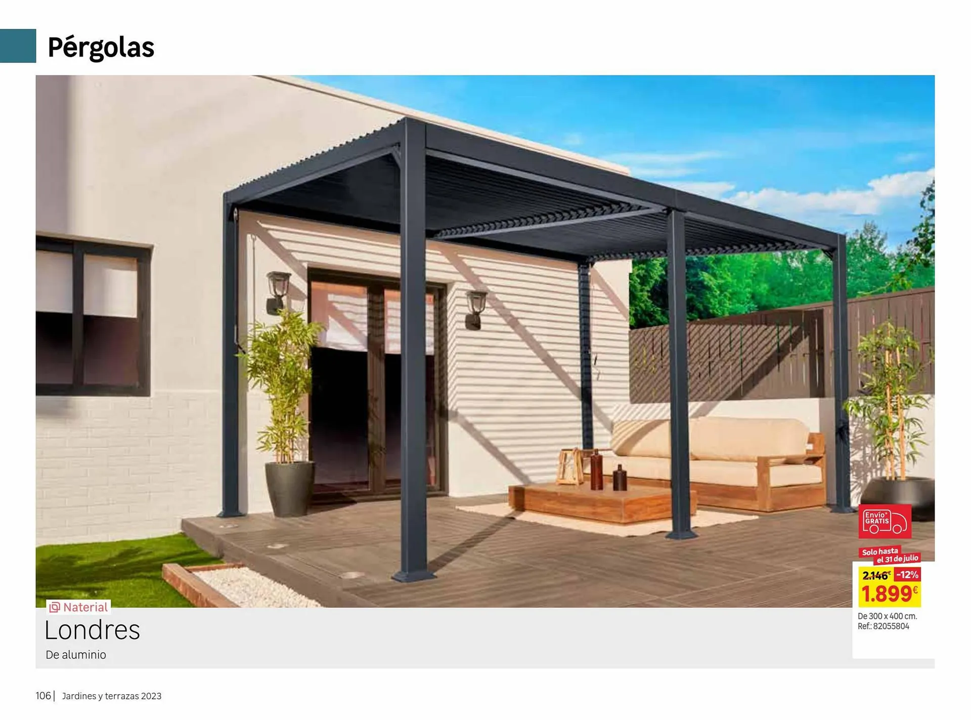 Catálogo de Folleto Leroy Merlin 9 de junio al 31 de julio 2023 - Página 106