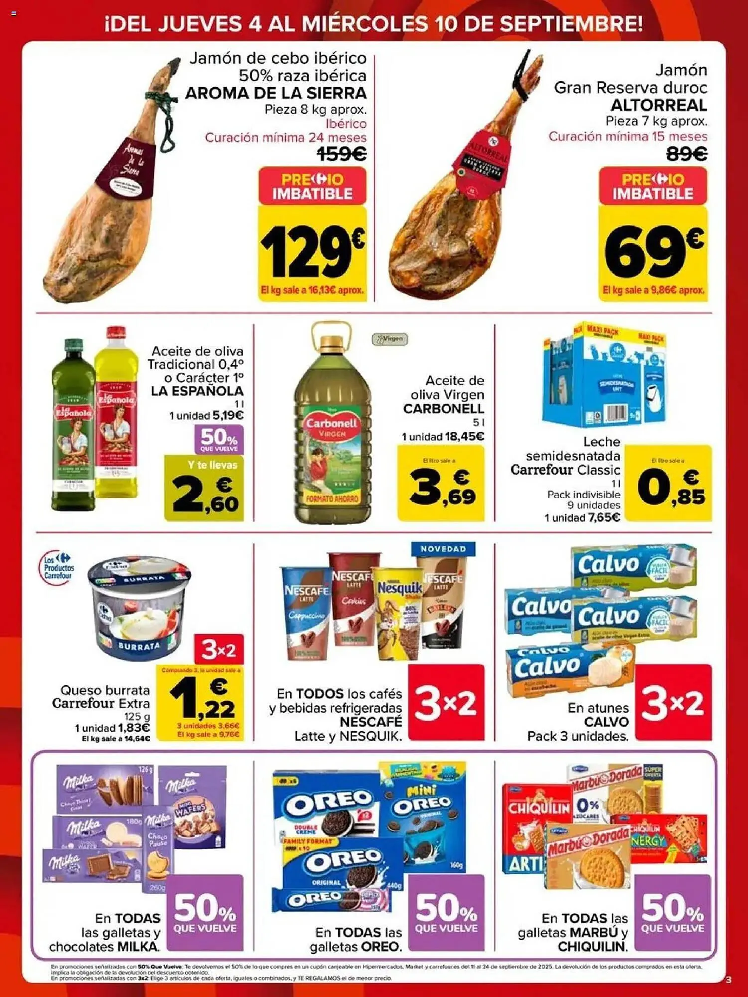 Catálogo de Folleto Carrefour 4 de septiembre al 10 de septiembre 2025 - Página 3